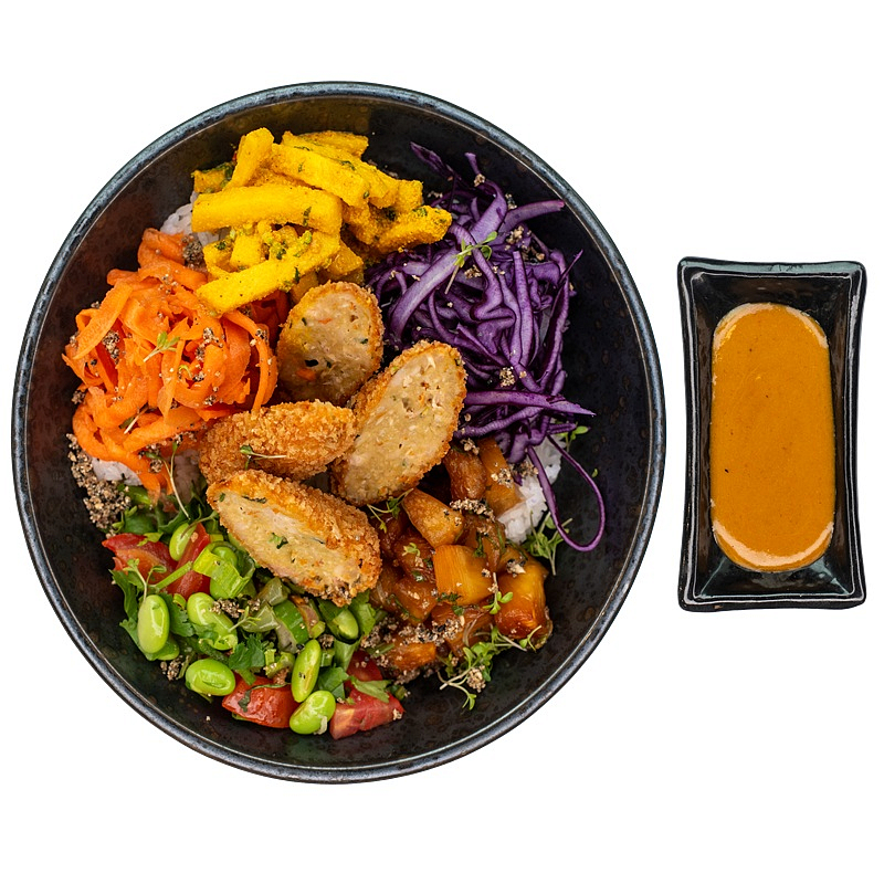 Asian Kebab bowl