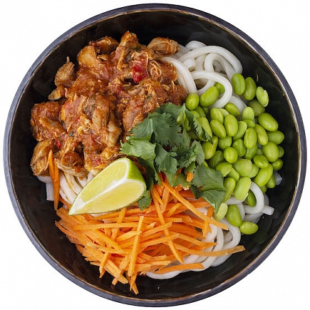 Red Chicken Udon Red Chicken Udon